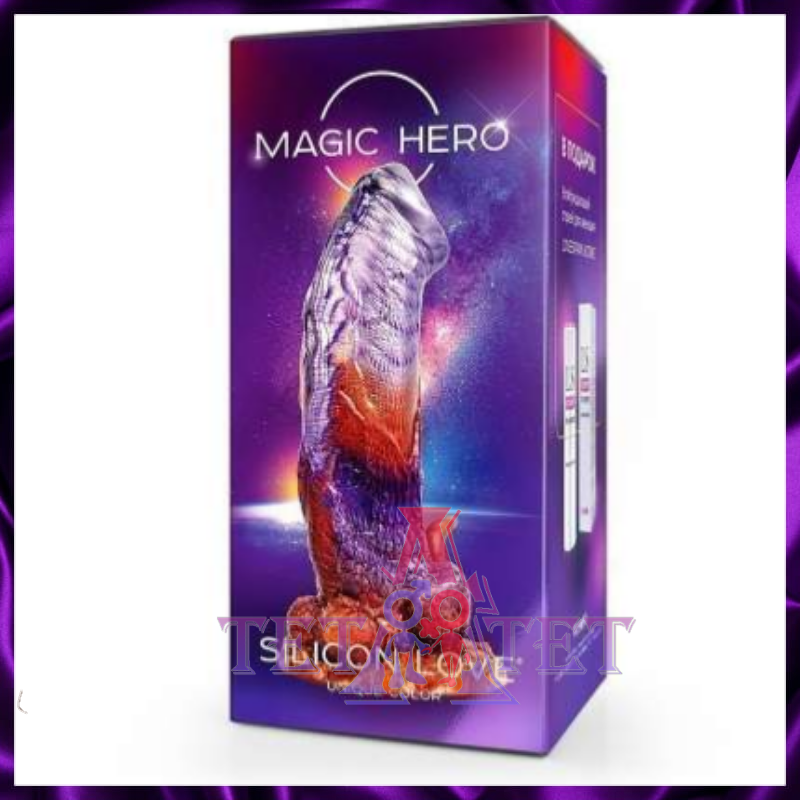 Фаллоимитатор Magic Hero с рельефной текстурой